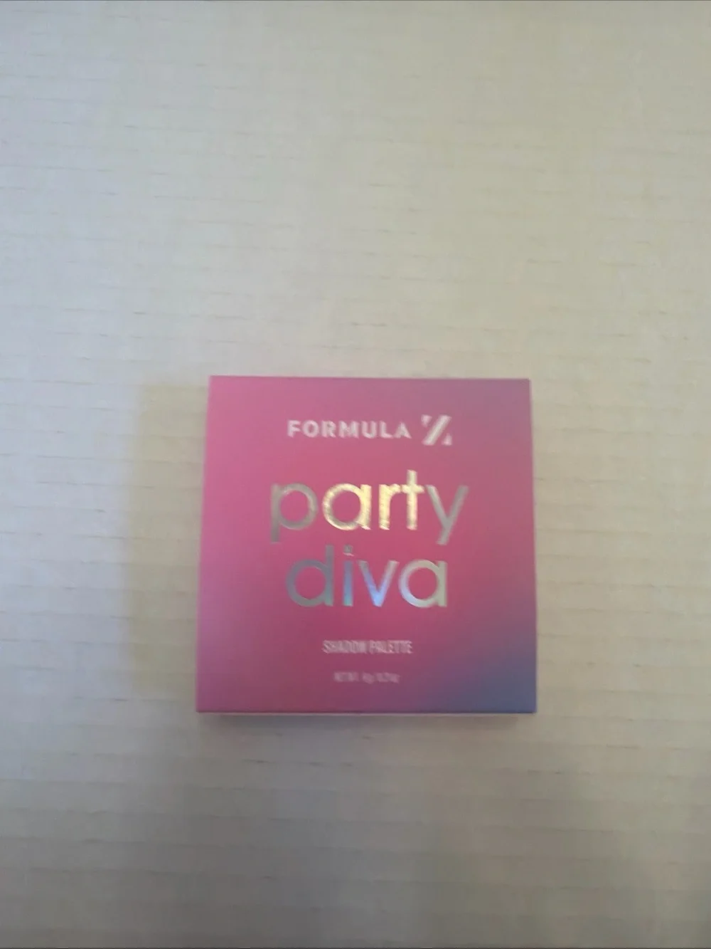Formula Z Party Diva Eyeshadow Palette - Pink Neutral Shades